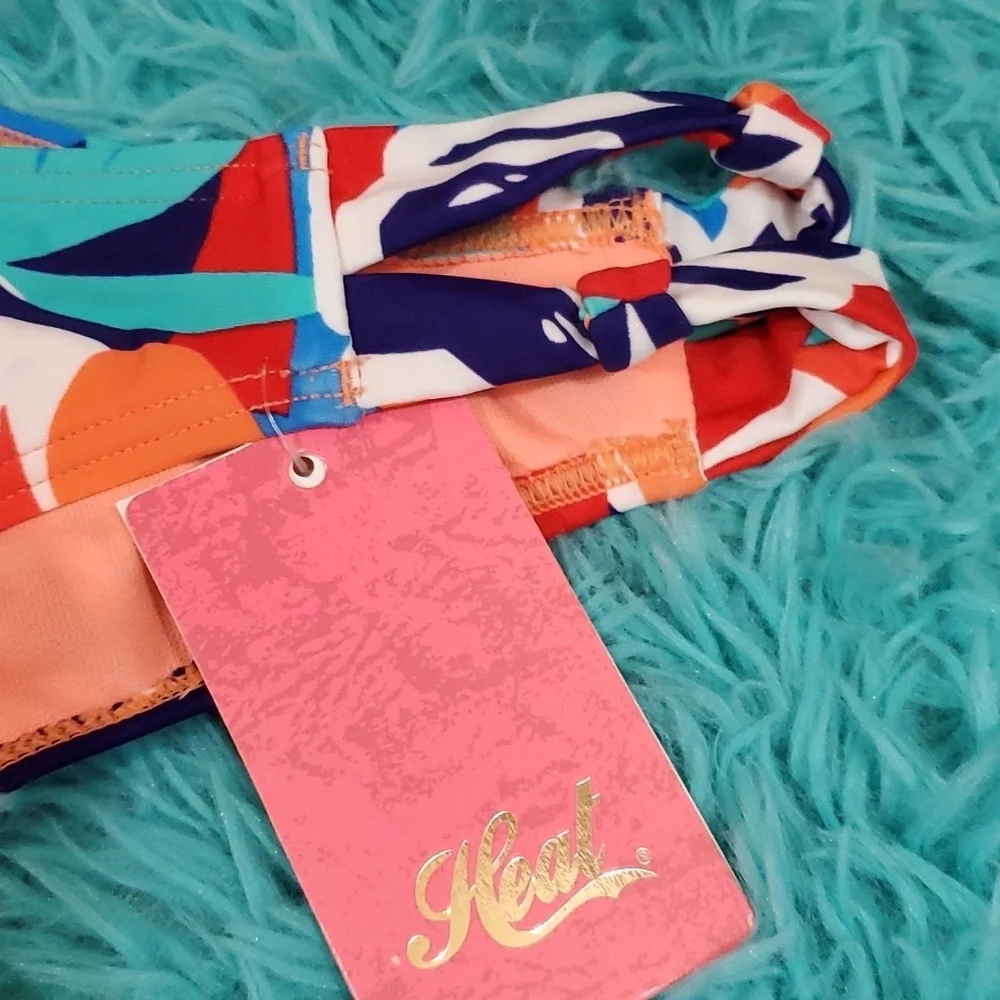 Heat Palm 2 pc NWT Bikini - Picture 2 of 6